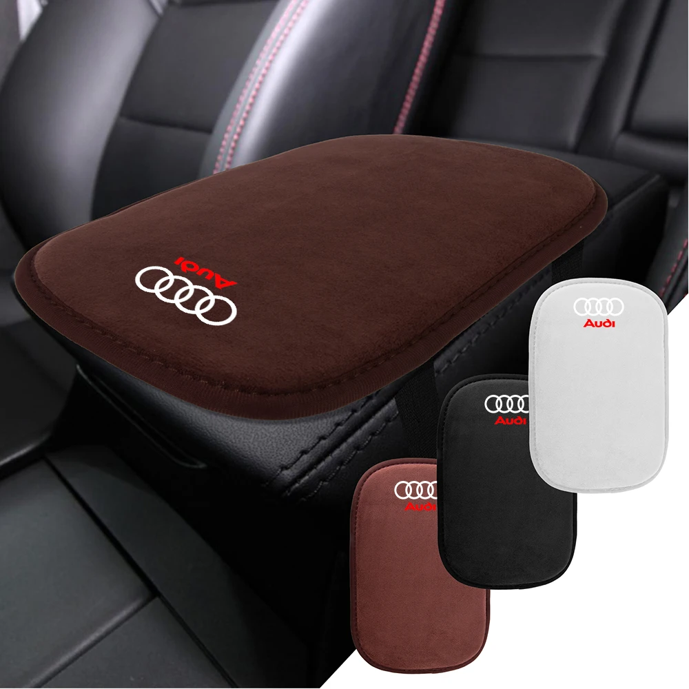 Кожаный коврик для подлокотника автомобиля аксессуары Audi A4 B8 8P A3 A5 A6 C7 A1 A7 A8 Q2 Q3 Q5 Q7