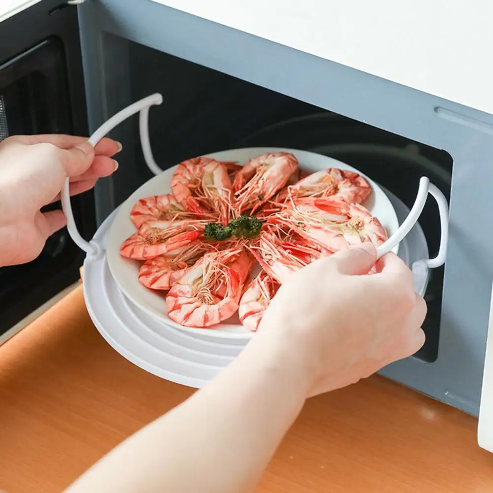 

Microwave Tray Multi-layer Stacked Anti-deformed Easy To Clean Cooking PP Foldable Design Steam Holder Cocina Home Accessories
