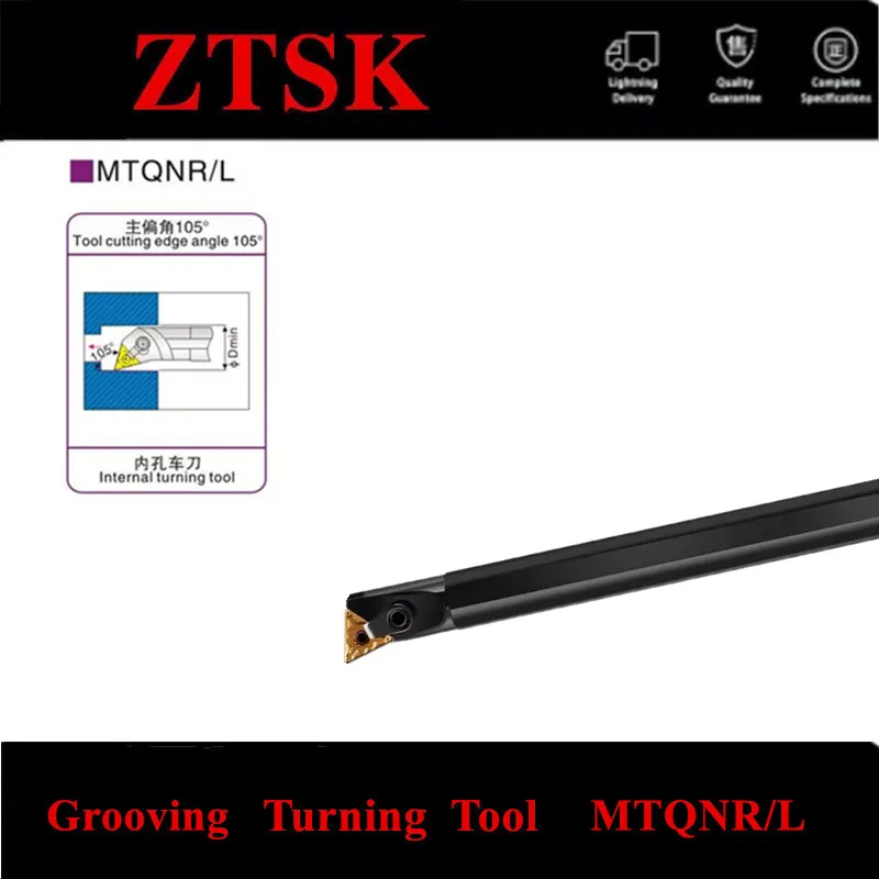 

S16Q-MTQNR S20R-MTQNR S25S-MTQNR S32T-MTQNR Internal Turning Tool -MTQNR/L Lathe Bar Turning Holder CNC Cutting Tool Cutter Bar