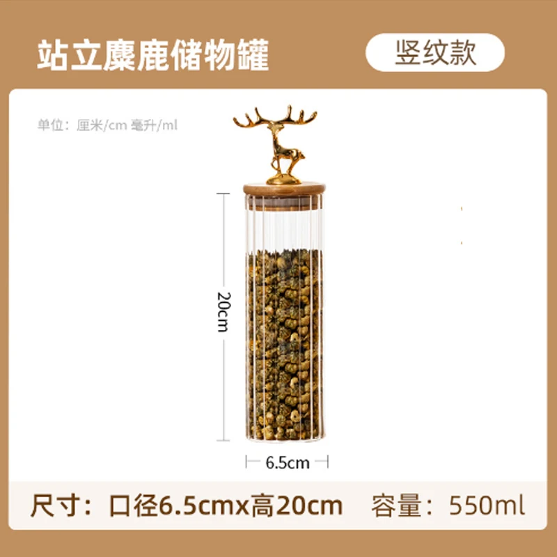 

Стеклянная банка для хранения 500 мл