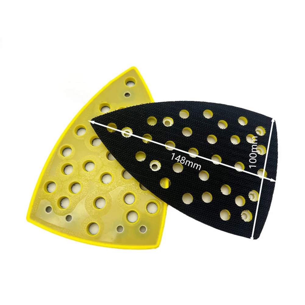Sanding Disc Pad 3-7/8" (100 Mm) X 5-5/8" (148 32 Holes Triangular Sander Polishing