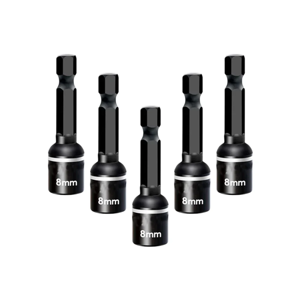 5 шт. торцевые ключи с шестигранным хвостовиком 8 х45 мм