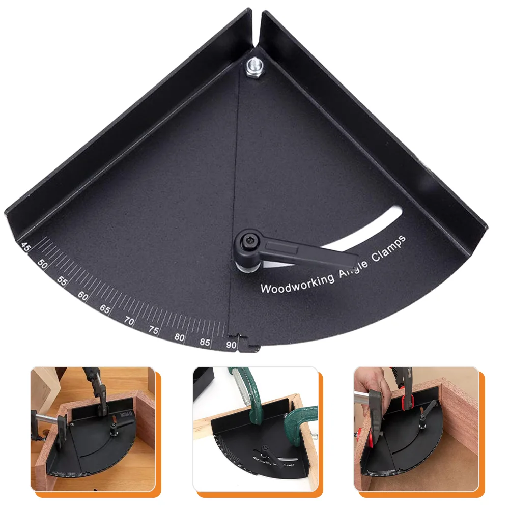 

Woodworking Protractor Cabinet Clamps Positioning Corner Tools 90 Degree Angle Ruler Carpenter Clip
