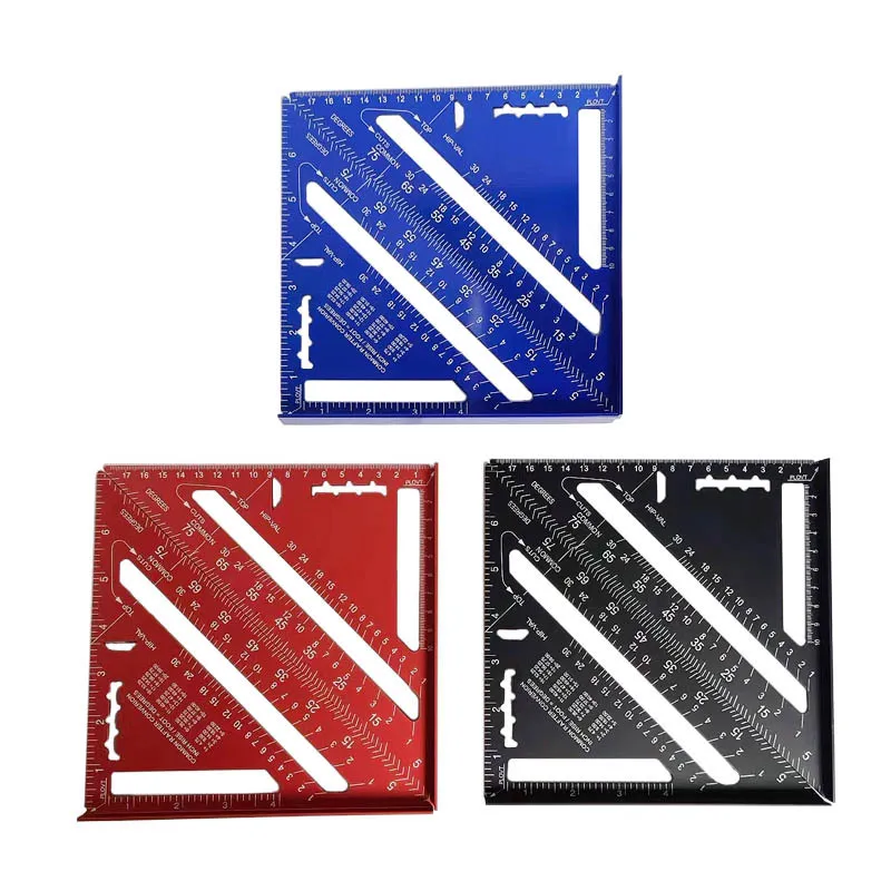 Линейка для деревообработки Yunbei линейка из алюминиевого сплава 7 дюймов