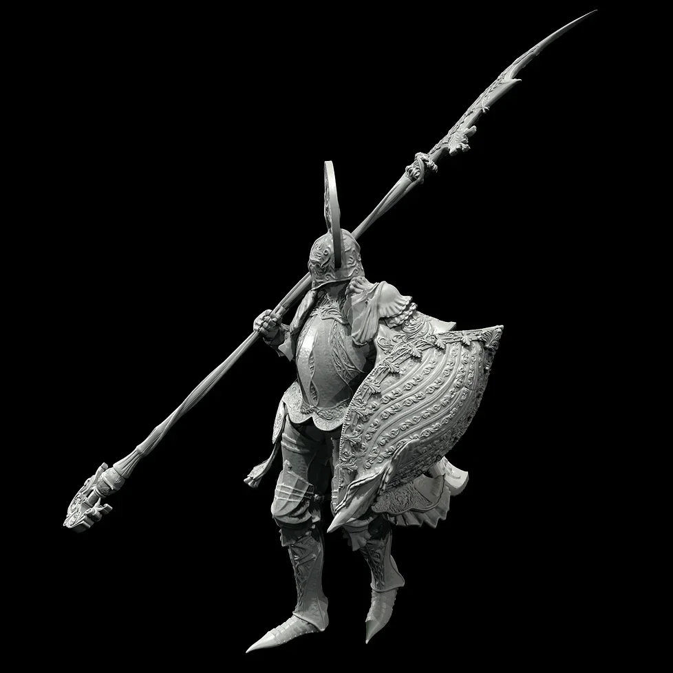 50 мм 75 наборы моделей из смолы фигурка бесцветная и самособранная 3D-печать TD-6792/3D