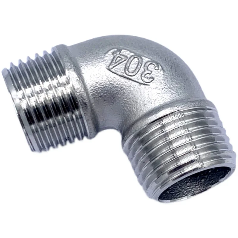

CNWIKIYA Фитинг угловой нержавеющая сталь 304 BSP 1/4"-2"