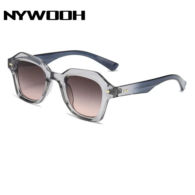 

Солнцезащитные очки NYHOOW TR90 для мужчин и женщин, корейские ретро-очки в оправе, UV400, с защитой от ультрафиолета, зеленые черные, лето 2023