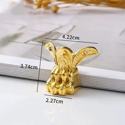 

1 шт., декоративная пепельница для ног, из металлического сплава