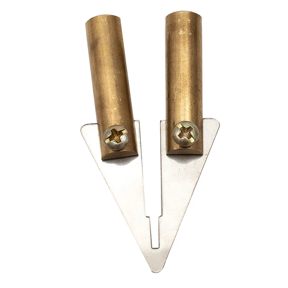

1pc Head Triangular Spatula Plastic For Stapler Car Bumper For Fender Fairing Welder Steel Repairing Plastics Tools