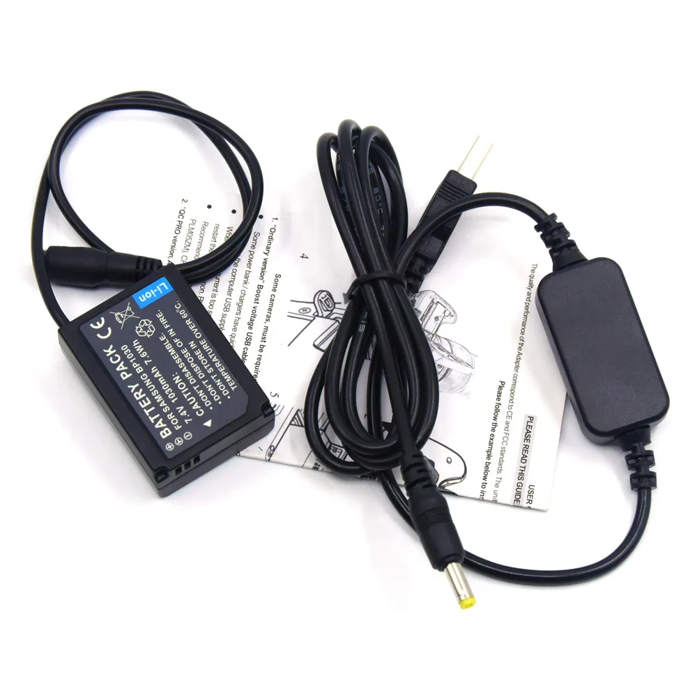 USB-кабель адаптера питания BP1030 фиктивная батарея муфта постоянного тока для