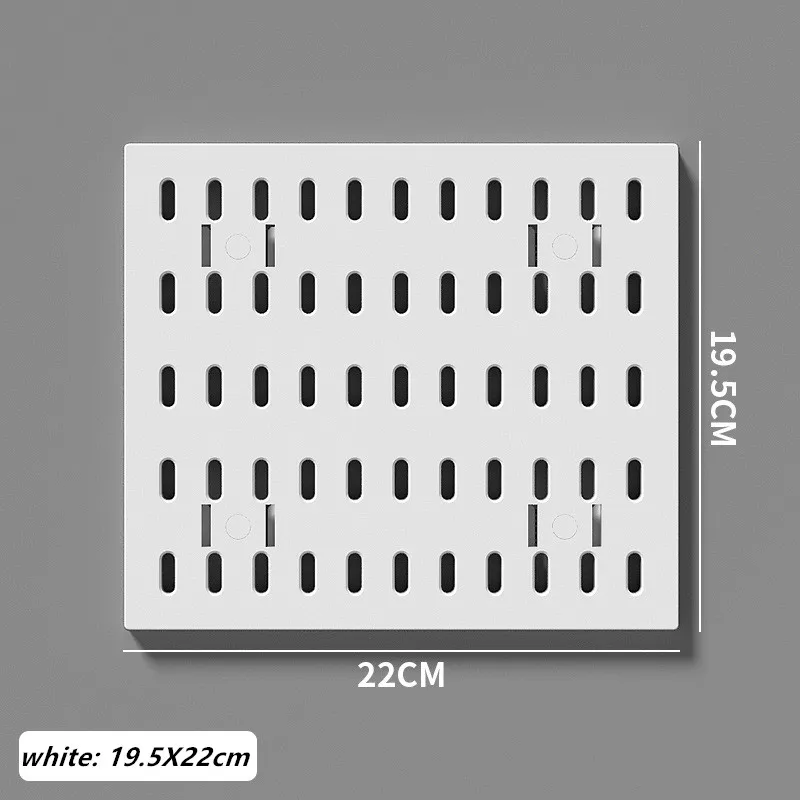 

DIY Художественная Перфорированная Настенная Декоративная Доска Для Кухни, Ванной Комнаты, Подвесная Полка Для Хранения