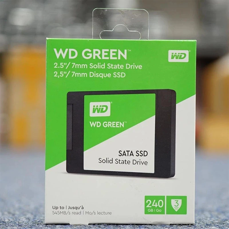 Western Digital WD Green SSD 1TB 2TB Internal Solid State Hard Drive Disk SATA 3.0 6Gb/s 60GB 120GB 240GB 480GB 500MB/S Original images - 6
