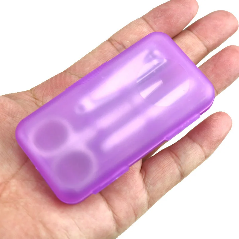 Набор инструментов для маникюра профессиональный набор из 4 пластиковых