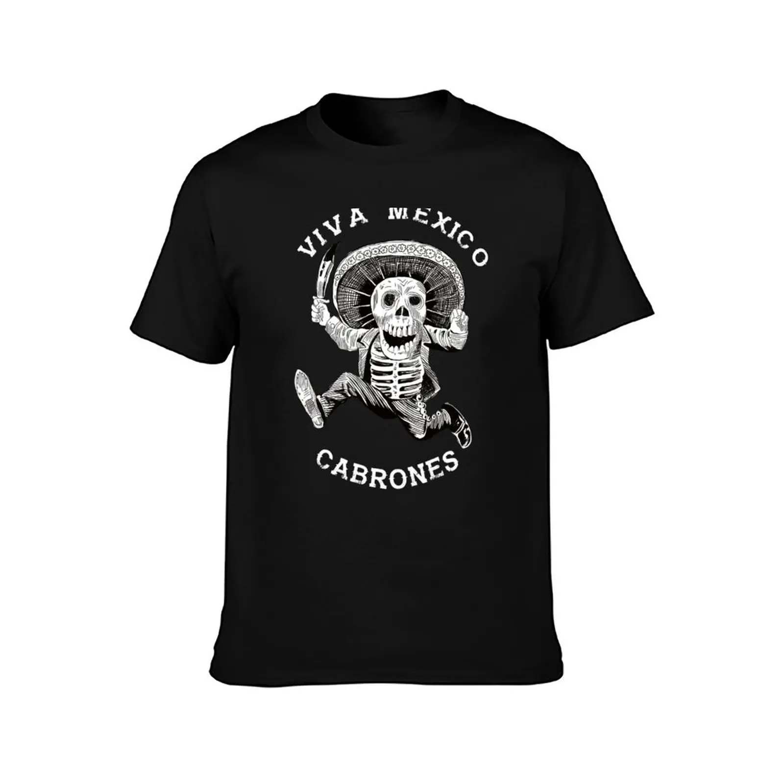 Фото Футболка Viva Mexico Cabrones Mad Mexican Dead Mariachi Premium, летняя футболка для фестивалей №2