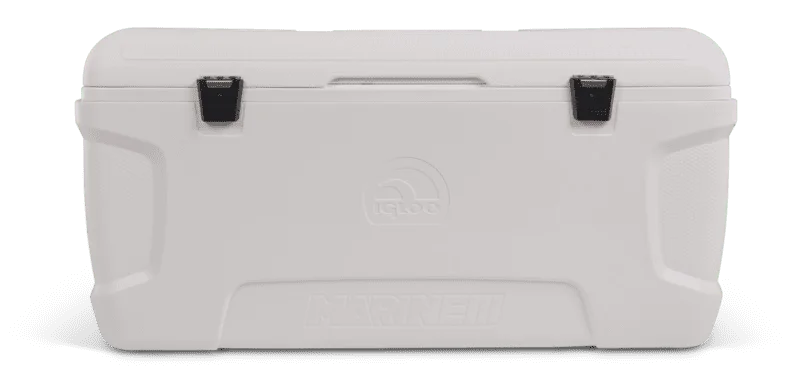 

Qt Latitude Marine Hard Side Cooler, White Kayak cover Pontoon boat accessories Fishing accessories Boats accessories person k