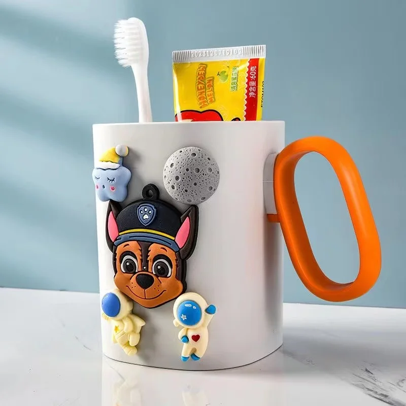 

Cartoon Children Paw patrol Saliva Cup Children Drink Water Anti-fall Household Straw kawaii Series Milk Mug Baby
