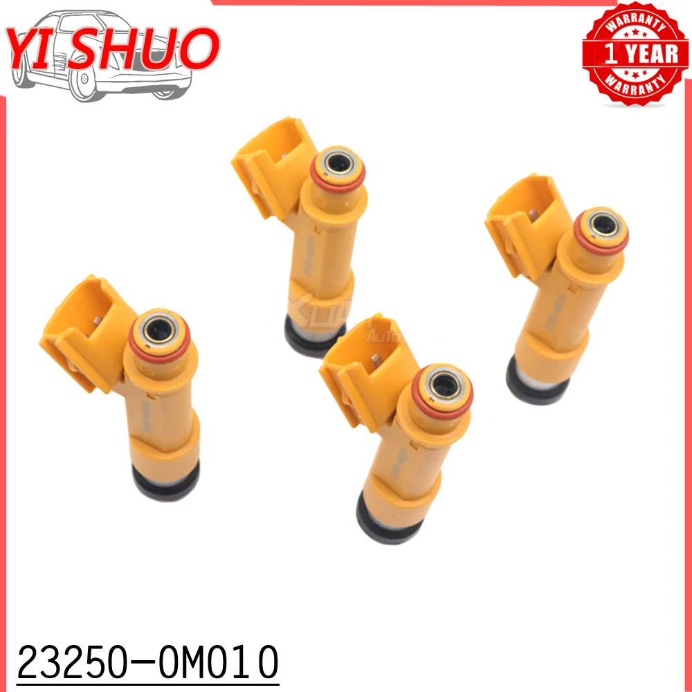 4 шт. новые автомобильные топливные форсунки для Toyota Yaris Asia 06-09 14-16 VIOS 07-10 1NZFZ NCP91 93