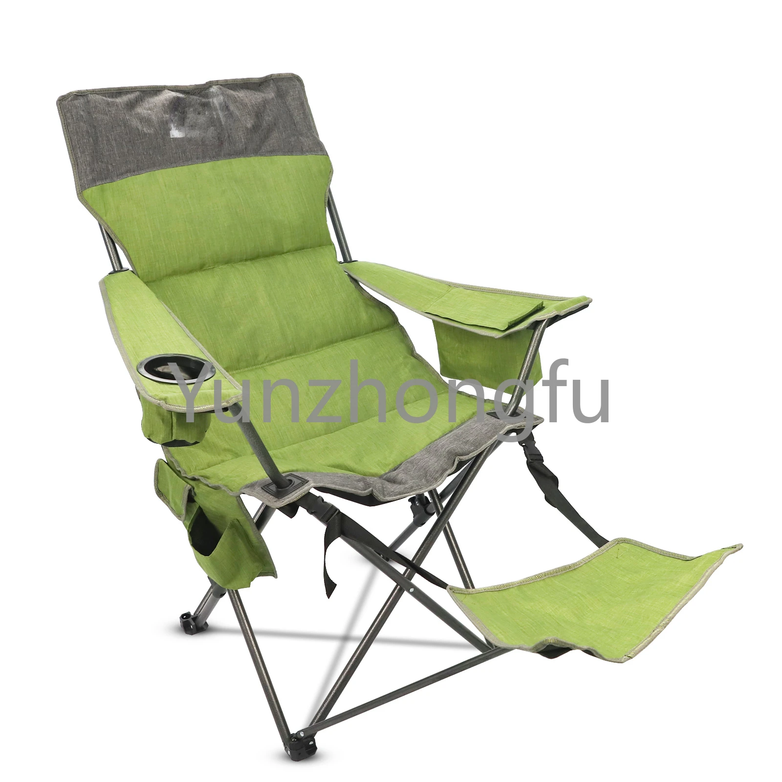 

Foldable Camping Chair Rest Cooler Bag Portable Heavy Duty Outdoor Beach Travel Picnic Chair