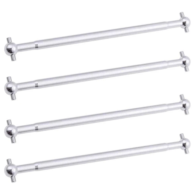 

2X,08029 Dogbones 89.5Mm & Stub Wheel Axle 02033 Drive Shaft For 1/10 Redcat HSP Exceed RC Car Truck Replacement Silver