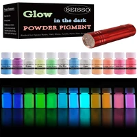 20g yellow glowing luminescent powder phosphor powderdiy nail enamel powder glow powdernail glitter decoration pigment