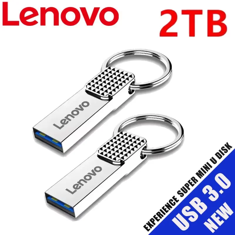 Lenovo 2TB USB флэш-накопители 32TB высокоскоростной флэш-накопитель 1TB 3.1 флэш-диск 256 ГБ