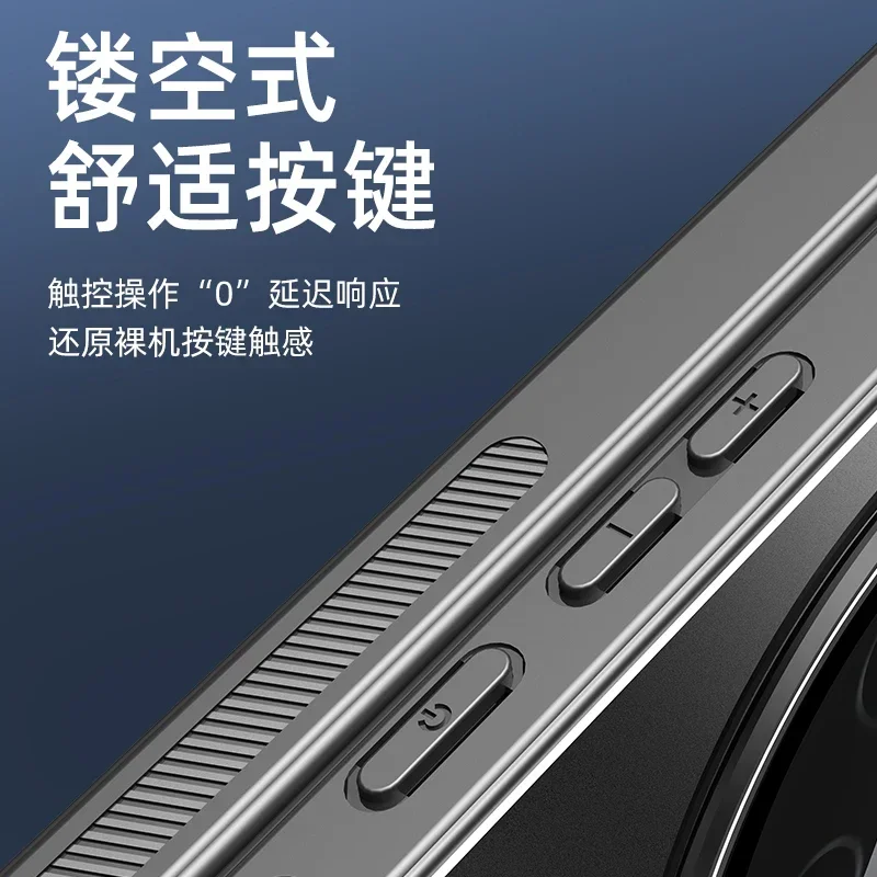 Для VIVO X100 ultra X100S Pro Чехол Металлический невидимый кронштейн Акриловый чехол X 100 S