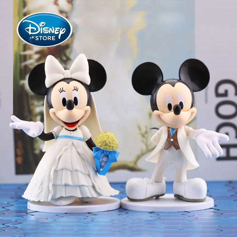 

2 шт./компл., свадебное платье с изображением Микки и Минни