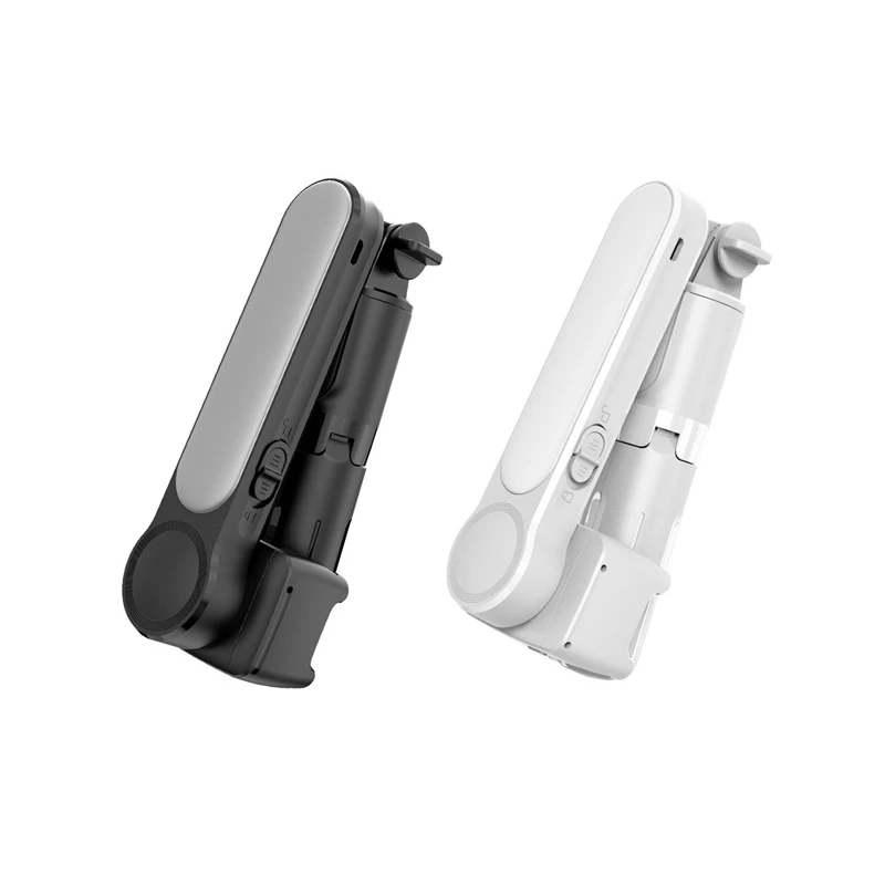 

Phone Stabilizer Telescopic Gimbal Stabilizer With Fill Light Wireless Selfie Stick Handheld Mini Gimbal Bracket