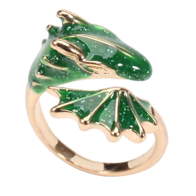 

Dragon Rings Punk Viking Animal Snake Adjustable Finger Ring