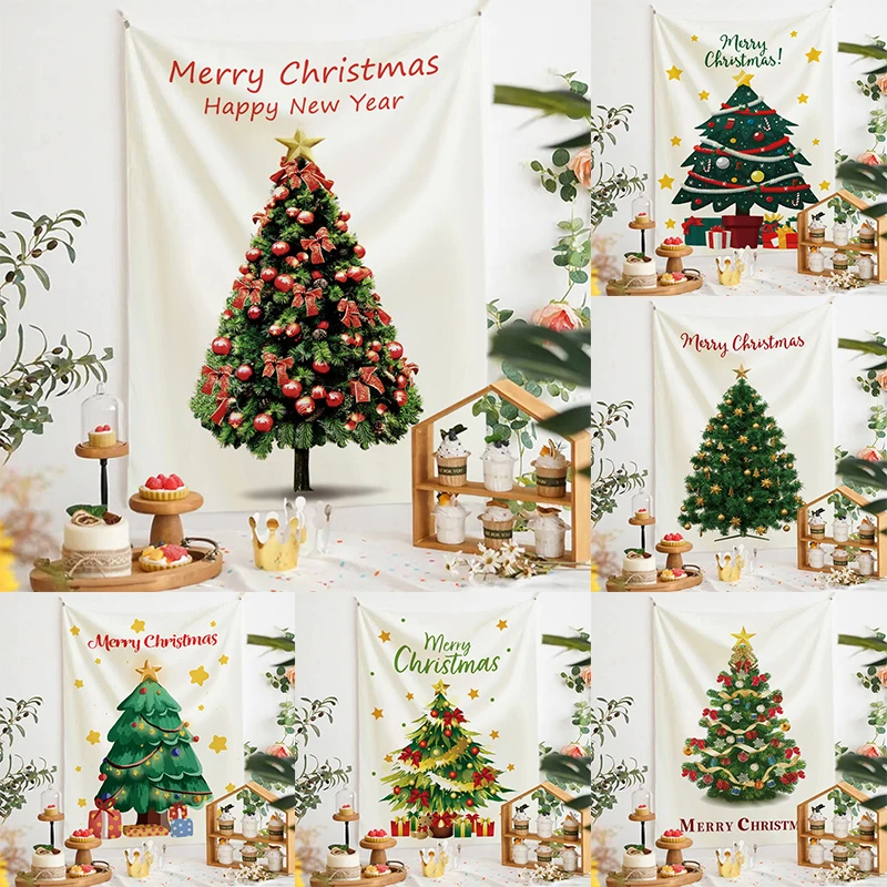 Рождественская фотография украшение для оформления гостиной кровати общежития