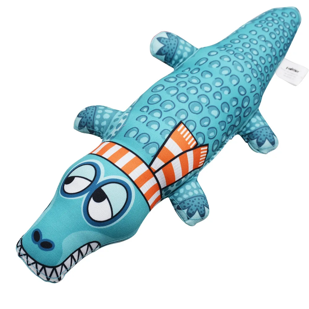 

Dog Cat Pet Chew Toys Canvas Durability Vocalization Crocodile Dolls Bite Toys for Dog Pet Accessories Dog Products High Quality