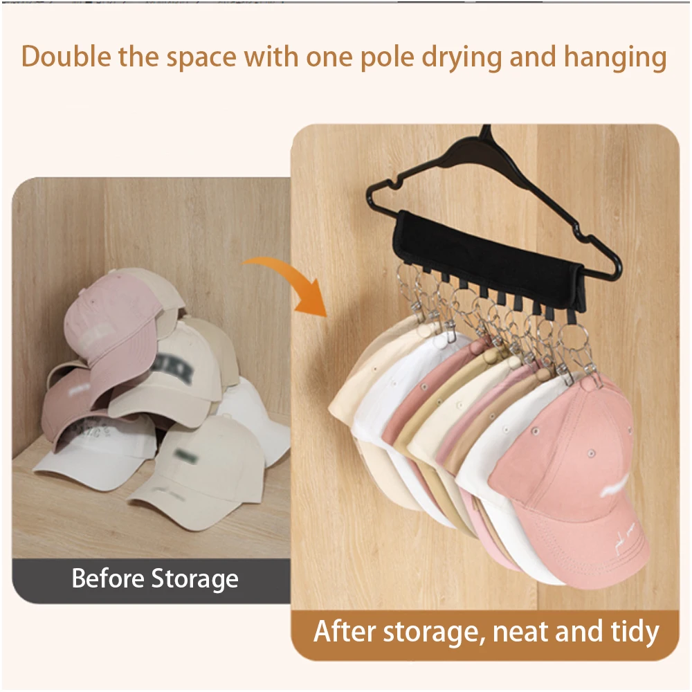 1 шт. зажим для шляпы и носков из нержавеющей стали