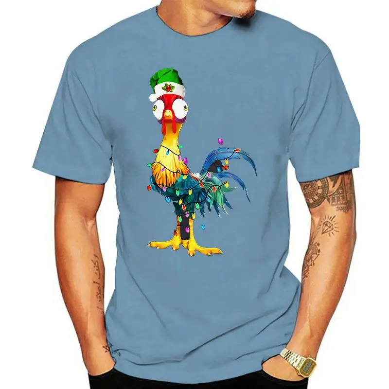 

Men T Shirt Chicken Hei Hei Light Christmas Sweater Women t-shirt