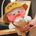 30 см плюшевые мягкие игрушки-утки Lalafanfan, кукла-утки, плюшевая игрушка в Корейском стиле Netred с гиалуроновой кислотой, маленькие желтые утки