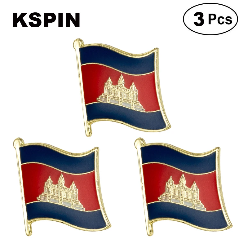 

Cambodia Lapel Pin Brooches Pins Flag badge Brooch Badges