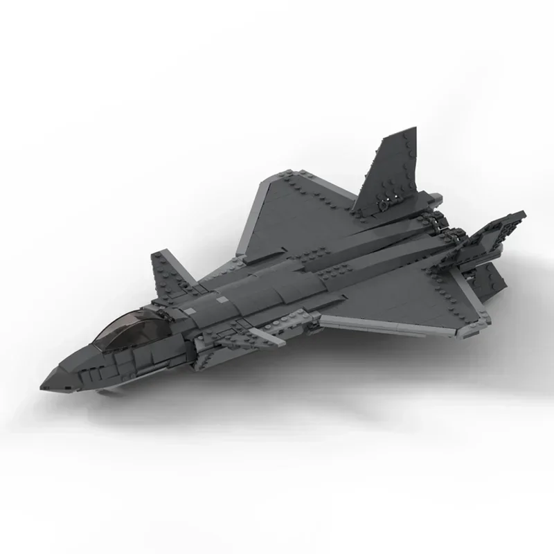 INMOCTOY Модель самолета Chengdu J-20 806 деталей
