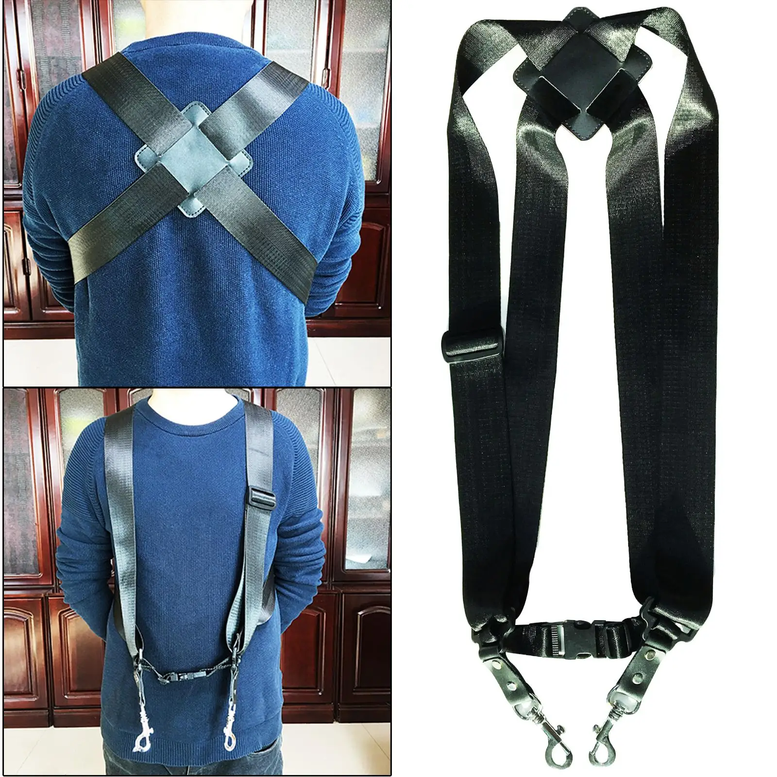 

Portable Shoulder Strap Snare Drum Sling Non- Instruments Accessroy
