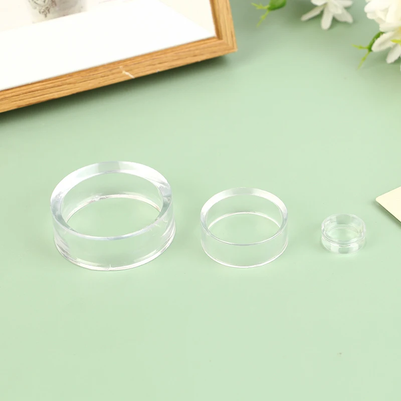 Прозрачная нефритовая подставка для демонстрации