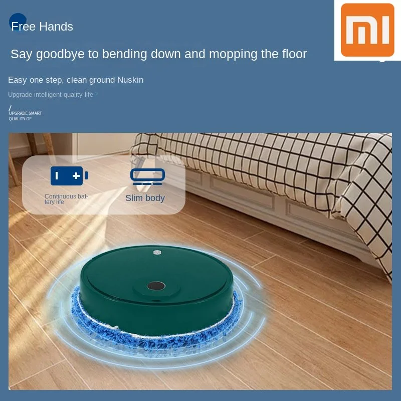 

Бытовой Интеллектуальный робот Xiaomi для подметания и уборки, для ленивого человека, для влажной и сухой уборки