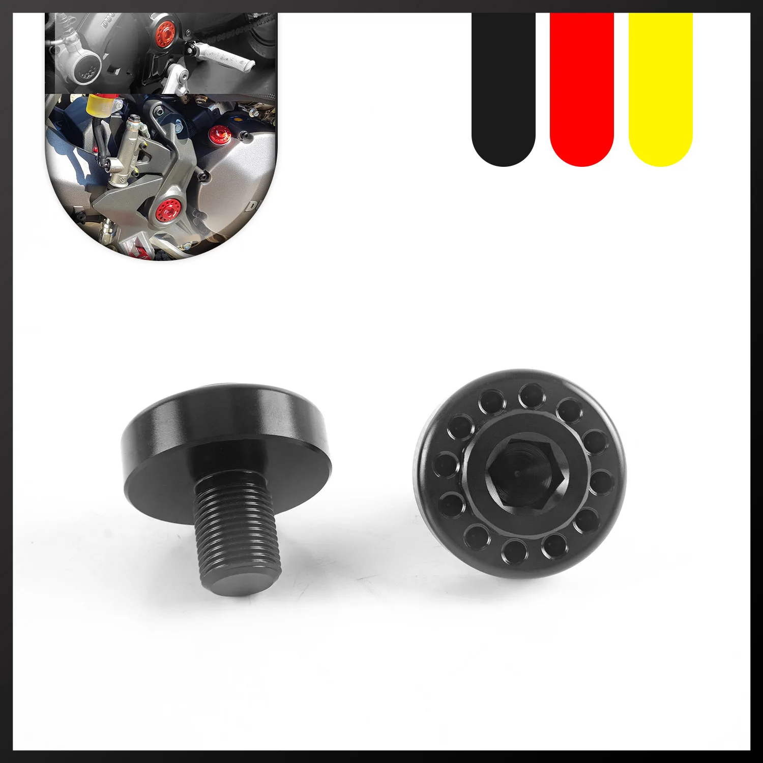 

Аксессуары для мотоциклов комплект центральных болтов для задних комплектов для Ducati Monster 821 1200 1200S SuperSport 936 936S 950 950S