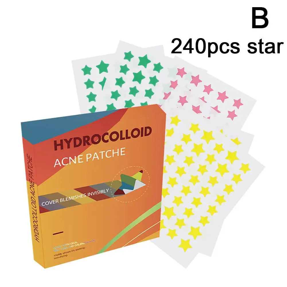 200/240 шт. патчи от прыщей для и пятен невидимые или красочные пятна наклейки