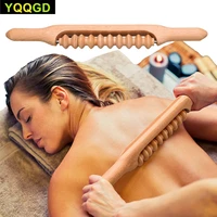 wood therapy massage toolbody roller stickanti cellulite toollymphatic drainage paddle toolmuscle release stick rodgua sha