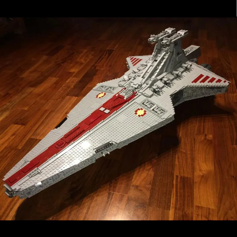 

Коллекция 5458 года, детали, строительные блоки для взрослых, модель урагатора, звездного круизера, космических войн, Набор обучающих игрушек, подарок