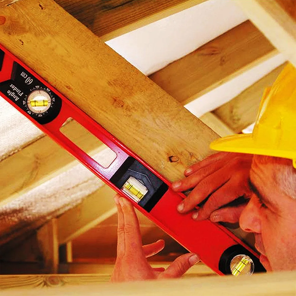 KAPRO Высокоточная линейка выравнивания из алюминиевого сплава 40/60/80 см 3 флакона