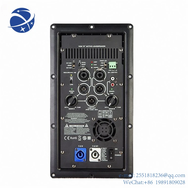 

YYHC DAYMIC K12A Power Amplifier Professional Audio Small Weight Power Amplifier Outdoor Amp For Studios Show