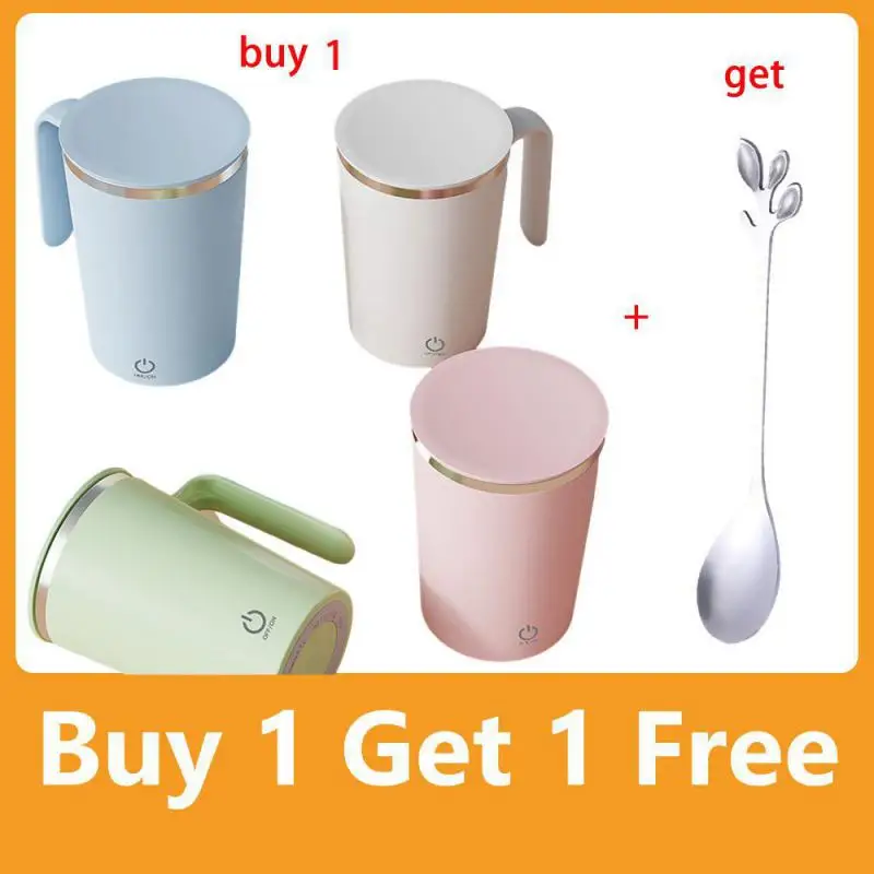 

Kitchen Electric Mixing Cup Stirring Coffee Cup Automatic Mixing Mugs Cup Lazy Rotating Magnetic Water Cup