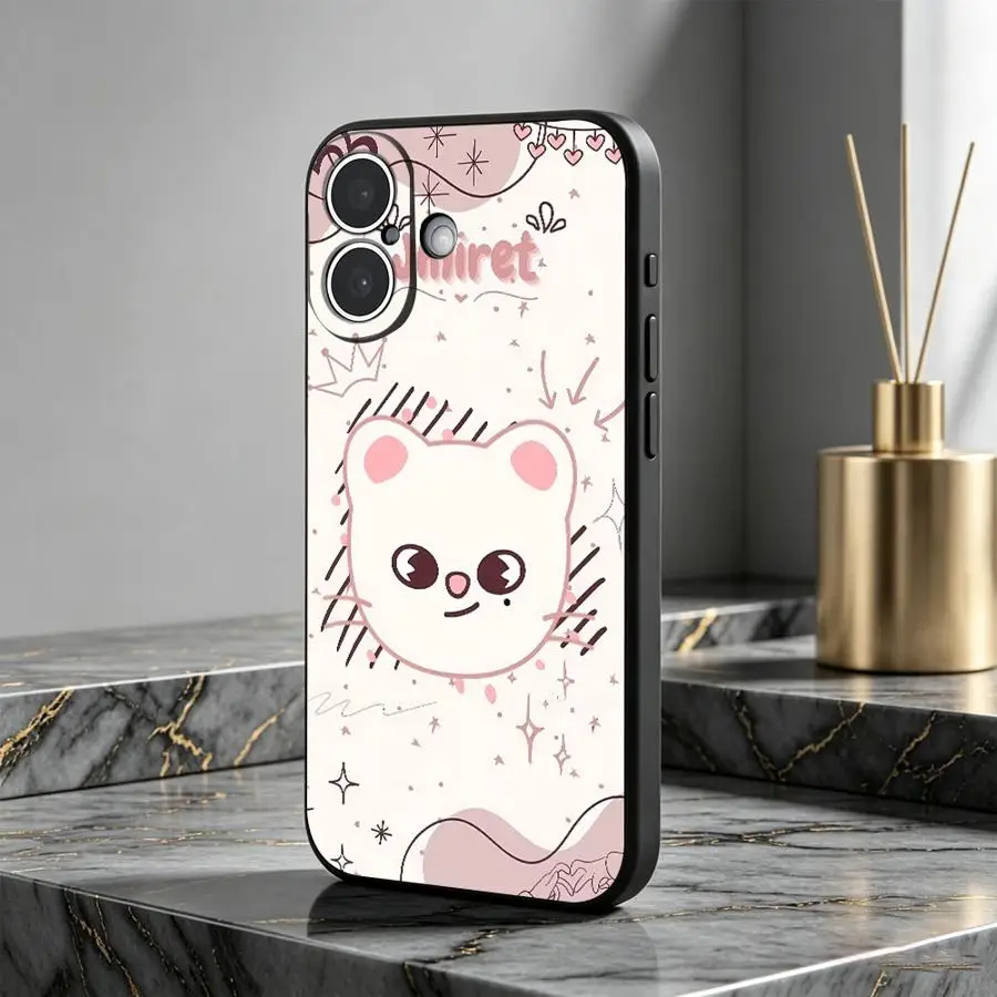 Фото Чехол для Apple iPhone 17 Pro Max 14 X XS XR 16 17e 16e 15 Plus 12 Air 7 8 13 Mini 11 S-Strays Cute Ferret №4