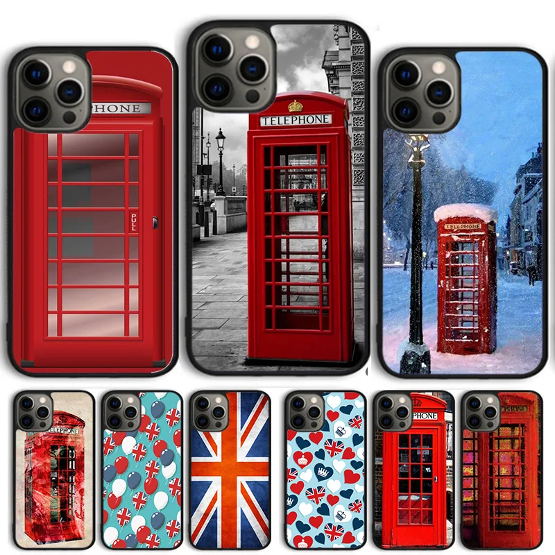 Фото Чехол для телефона London Union Jack для iPhone 17 Air 15 16 14 13 12 Pro Max 11 Pro Max Plus, чехол для телефона Coque №1
