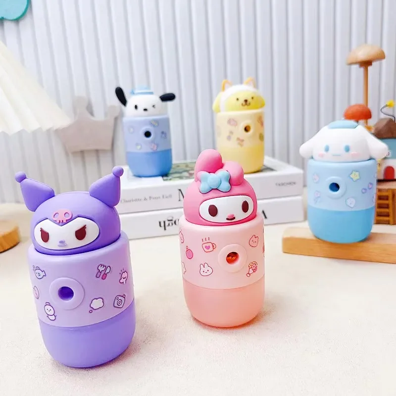 Sanrio точилка для карандашей Mymelody Kuromi Cinnamoroll понравилось помпурин Механическая