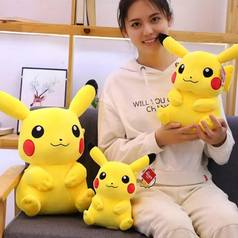 

Pokemon Pikachu's same cute doll Pokemon Squirtle plush toy Internet celebrity popular doll as a birthday gift for girlfriend